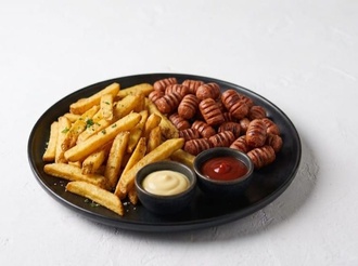 Sosis & Patates Tabağı görseli