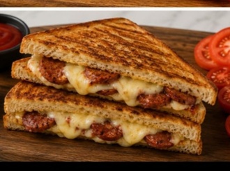 Kaşarlı Sucuklu Tost görseli
