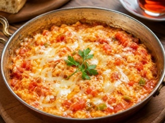 Kaşarlı Menemen görseli