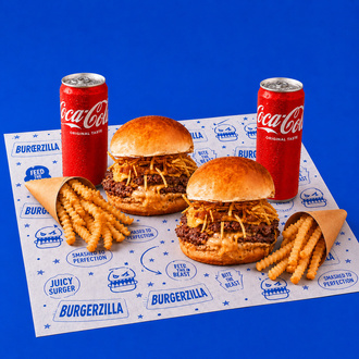 2'Li Smash Burger Menü görseli