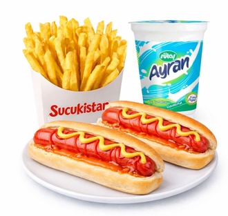 Çift Sosisli Menü görseli
