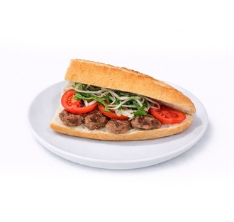 Yarım Ekmek Arası Özel Kaşarlı Köfte görseli