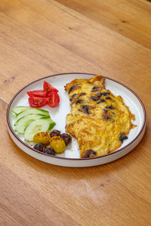 Mantarlı Omlet görseli