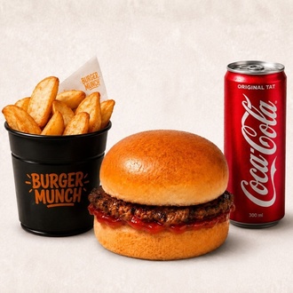 Kids Burger Menü görseli