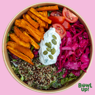 Fırınlanmış Tatlı Patates Bowl görseli