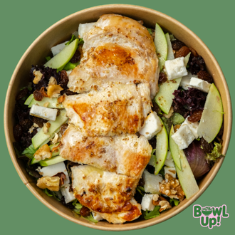 Yeşil Elmalı Izgara Tavuk Salata görseli