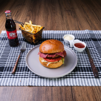 Pastırmalı Burger Menü görseli