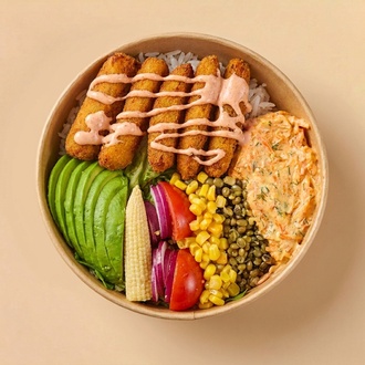 Çıtır Hellim Bowl görseli