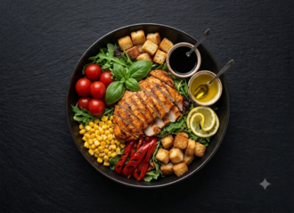 🥗 Chicken Cajun Salata görseli