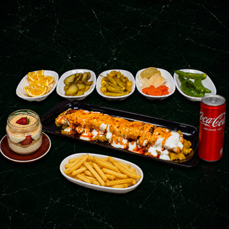 Yarım Köz Patlıcanlı Et Tantuni Menü görseli