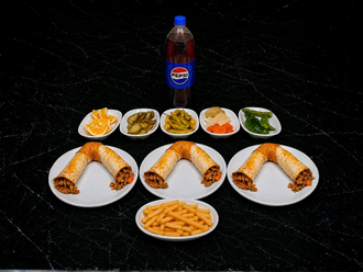 3'Lü Et Tantuni Dürüm Menü görseli