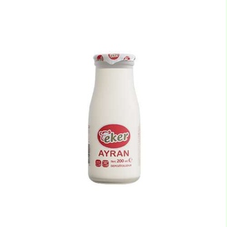 Eker Cam Şişe Ayran (330 Ml) görseli