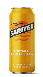 Sarıyer Portakallı Gazoz Kutu (330 Ml) görseli