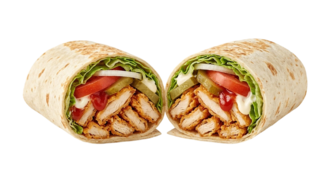 Klasik Tavuk Wrap + Patates Kızartması görseli