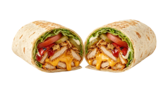 Gurme Tavuk Wrap + Patates Kızartması görseli