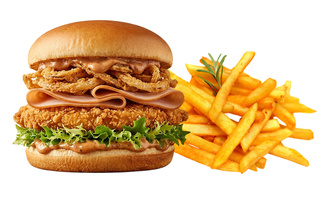 Smoky Çıtır Burger + Patates Kızartması görseli