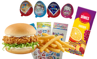 Çocuk Tavuk Burger (Oyuncaklı Menü) görseli