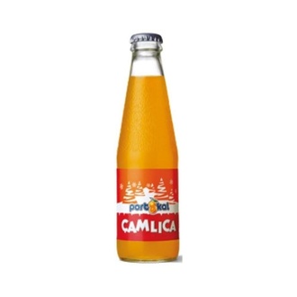 Portakallı Gazoz Cam Şişe (200 Ml) görseli