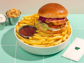 Izgara Tavuk Burger görseli
