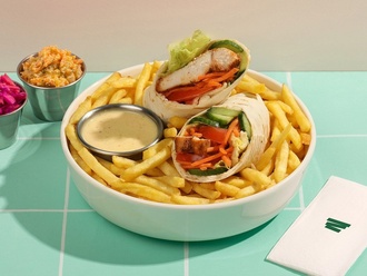 Izgara Tavuklu Wrap görseli