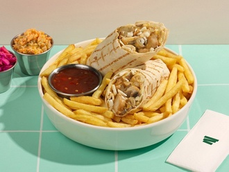 Cheddar Tavuk Wrap görseli