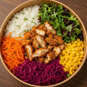 Çıtır Tavuk Bowl görseli