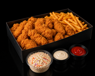 Çıtır Tavuk (24’Lü) + Patates & Coleslaw Salata görseli