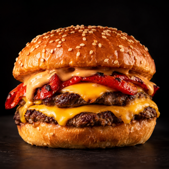 🍔 California Smash Burger + Patates Kızartması görseli