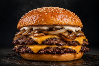 🍔 Oklahoma Smash Burger + Patates Kızartması görseli