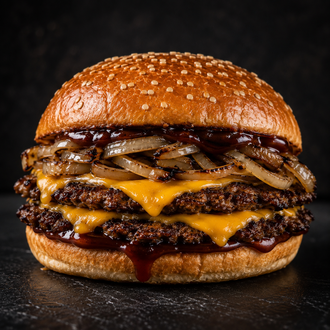 🍔 Bbq Smash Burger + Patates Kızartması görseli