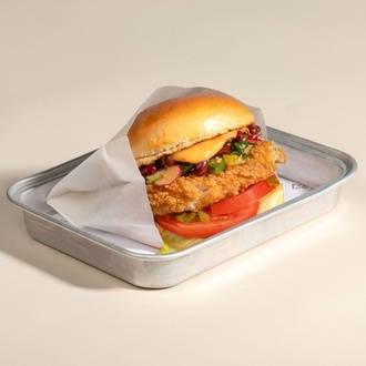 Sonomonolu Meksika Çıtır Tavuk Burger görseli