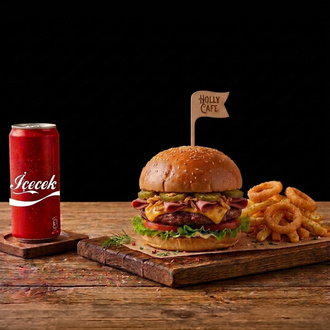 Smoky Baron Burger Menü görseli