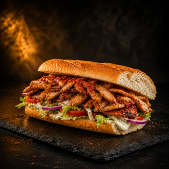 3/4 Ekmek Arası Tavuk Döner görseli