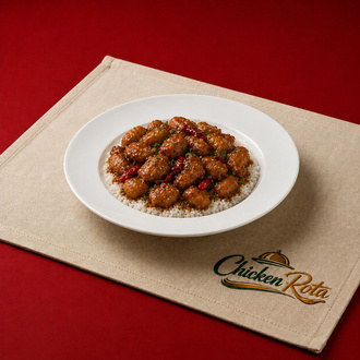 Çin Usulü Tavuk & Pirinç Pilavı görseli