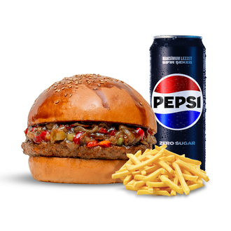 Barbeque Burger Menü görseli