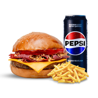 Türk Usulü Burger Menü görseli