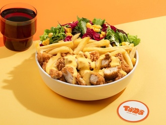 Cheddar Soslu Çıtır Tavuk görseli