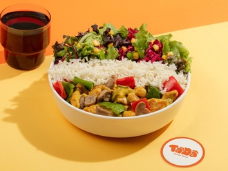 Köri Soslu Tavuk & Basmati Pilav görseli