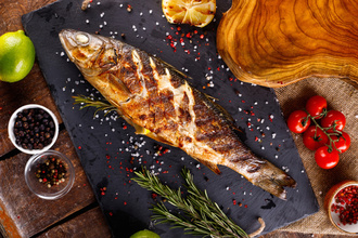 Izgara Büyük Boy Levrek (750 Gr) görseli