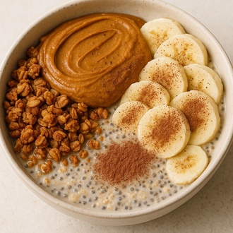 Lotus Bisküvili Kremalı Yulaf Bowl görseli