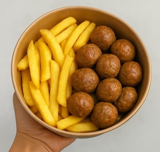 Patates Kızartmalı İsveç Köftesi görseli