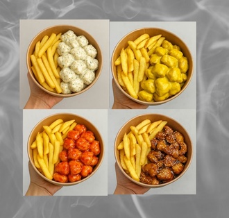 Patates Kızartmalı Tavuk Bowl (Mezesiz ) görseli