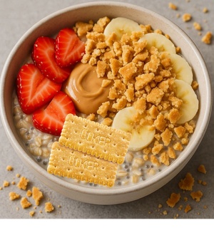 Bisküvili Chia Yulaf Bowl görseli