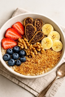 Kuru İncirli Yulaf Bowl görseli