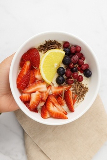 Limonlu Cheesecake Bowl görseli