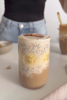 Hurmalı Muzlu Yulaflı Chia Pudding görseli