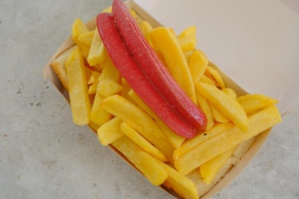 Atom Hot Dog (%100 Dana Füme Sosis) Bol Patatesli (600 Gr) görseli