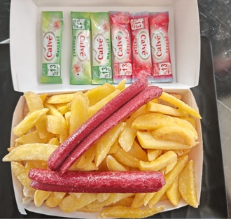 2X Dana Sosisli Sandiviç Patso Bol Patatesli (600 Gr.) Gençliğinin Sokak Lezzeti görseli