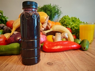 Spor Öncesi Power Beet - Kırmızı Pancar Suyu + Elma + Taze Zencefil + Limon + Taze Nane görseli
