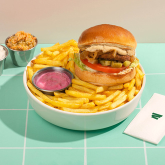 Falafel Burger (Vegan) görseli